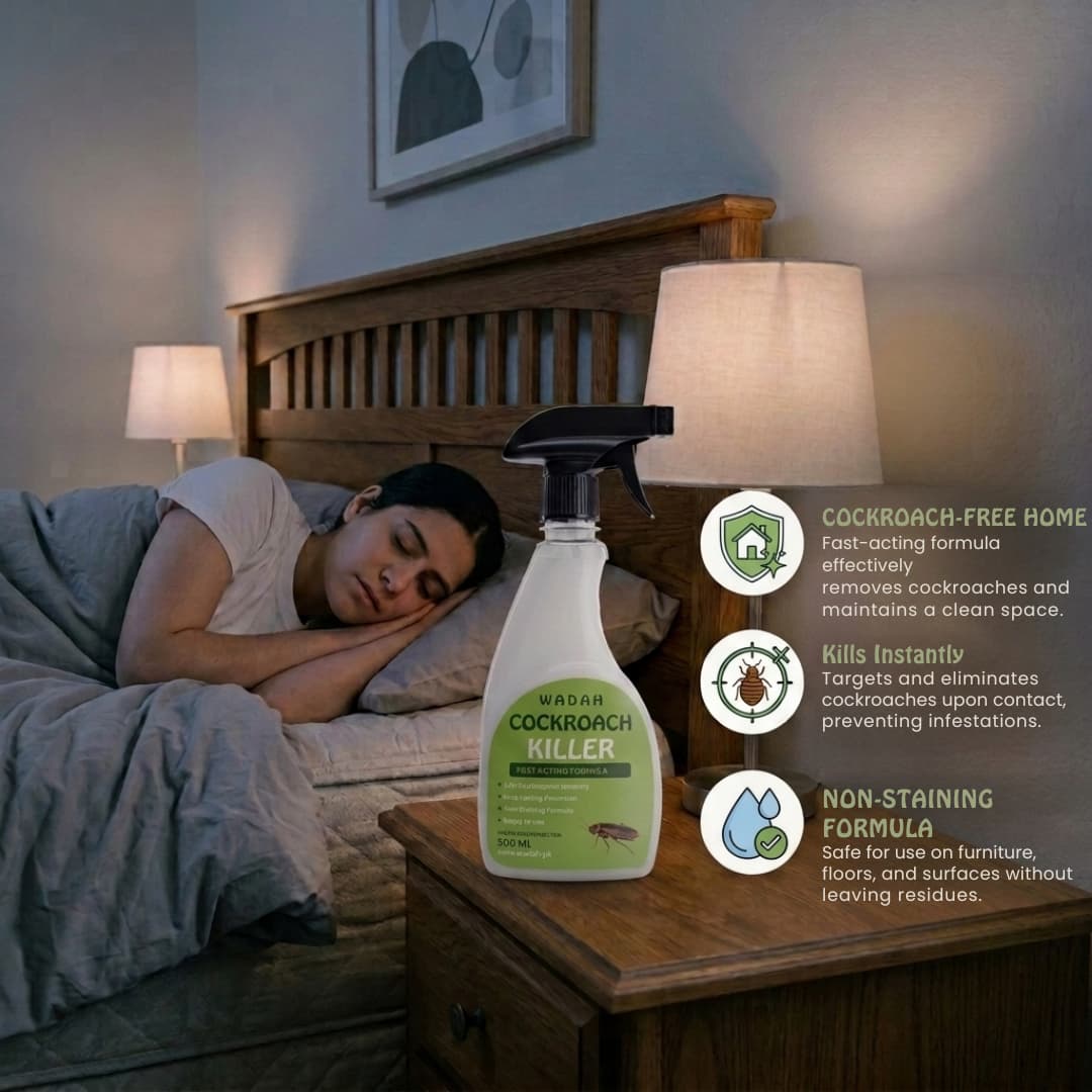 Cockroach Killer – No Smell | Free Gloves & Shipping