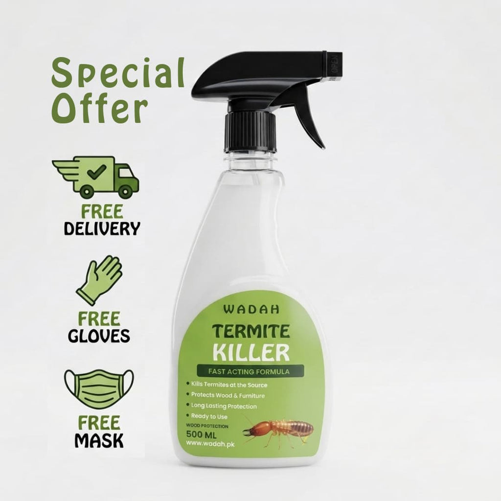 Termite Killer – No Smell | Instant Results | Free Gloves & Shipping